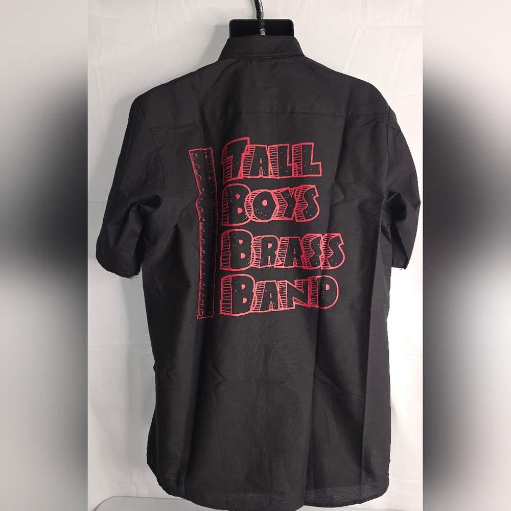 RED KAP Mechanic Shirt Tall Boys Brass Band Size Large CL-2866